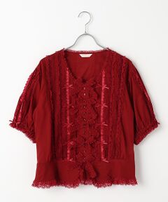 PINK HOUSE / ピンクハウス シャツ・ブラウス | ローンフリルブラウス