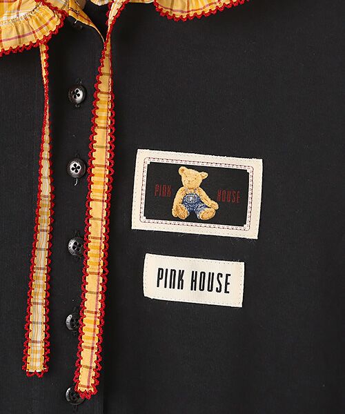 PINK HOUSE / ピンクハウス カーディガン・ボレロ | TEDDY'S MEMORIESフーディカーディガン | 詳細1