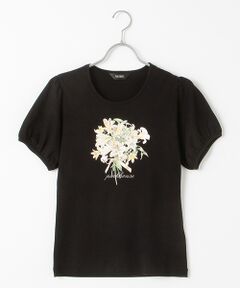 PINK HOUSE / ピンクハウス カットソー | リリープリントカットソー