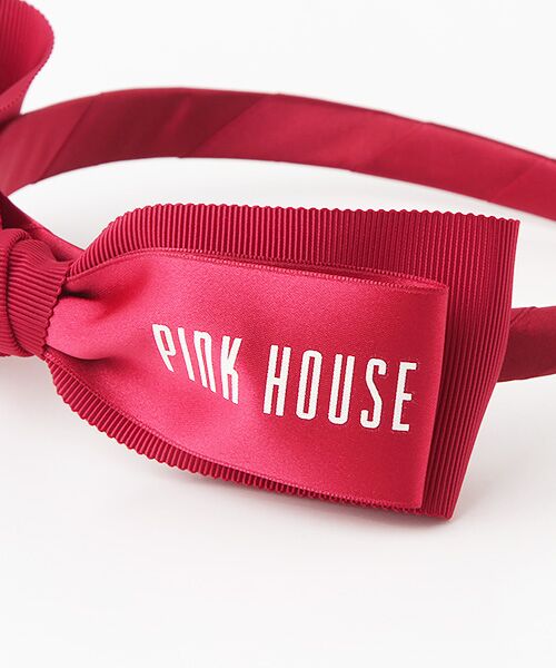 専用PINK HOUSE×MISAKO&ERINKOロゴリボンカチューシャ