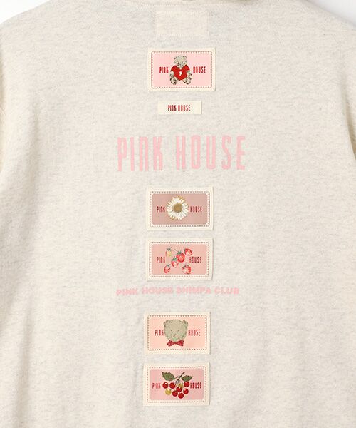 PINK HOUSE / ピンクハウス パーカー | バックロゴ＆ネーム使いパーカー | 詳細5