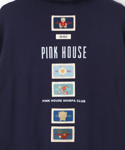 PINK HOUSE / ピンクハウス パーカー | バックロゴ＆ネーム使いパーカー | 詳細6