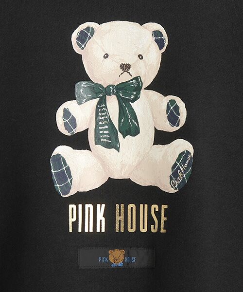 PINK HOUSE / ピンクハウス スウェット | 【PINK HOUSE×misako&erinko】ラブリボンベアプリントトレーナー | 詳細2