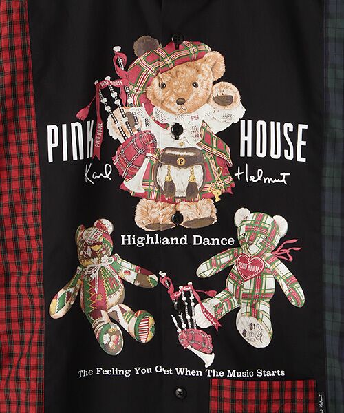 PINK HOUSE / ピンクハウス シャツ・ブラウス | ハイランドダンスプリントパッチワークシャツブラウス | 詳細2