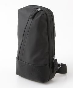 PINK HOUSE / ピンクハウス メッセンジャーバッグ・ウエストポーチ | ロゴ型押し部分使いボディバッグ