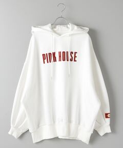 little sunny bite×PINK HOUSE Pink House big hoodie