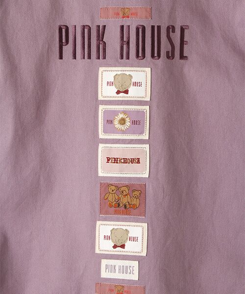 PINK HOUSE / ピンクハウス ブルゾン | ひなぎくテディ刺繍入りフードブルゾン | 詳細6