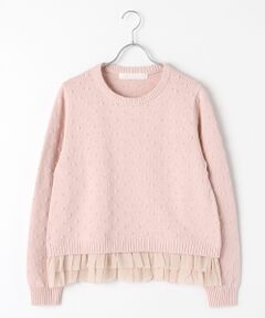 PINK HOUSE / ピンクハウス ニット・セーター | ドット柄ニットプルオーバー