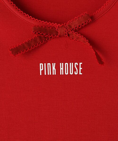 PINK HOUSE / ピンクハウス チュニック | ローンフリル使いカットソーチュニック | 詳細7