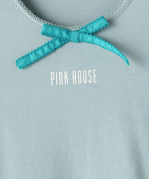 PINK HOUSE / ピンクハウス チュニック | ローンフリル使いカットソーチュニック | 詳細8