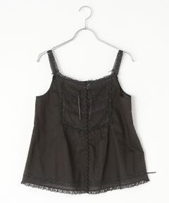 PINK HOUSE / ピンクハウス シャツ・ブラウス | フランス製レース使いキャミソールブラウス