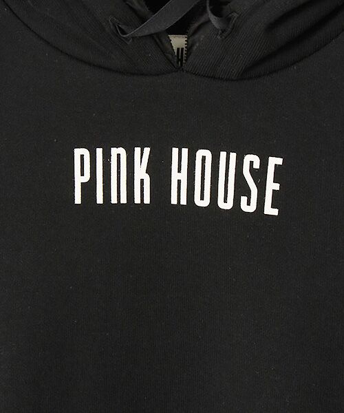 PINK HOUSE / ピンクハウス チュニック | ネームワッペン使いフーディ | 詳細4