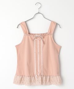 PINK HOUSE / ピンクハウス キャミソール・チューブトップ | コットンレース使いキャミソール