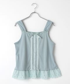 PINK HOUSE / ピンクハウス キャミソール・チューブトップ | コットンレース使いキャミソール