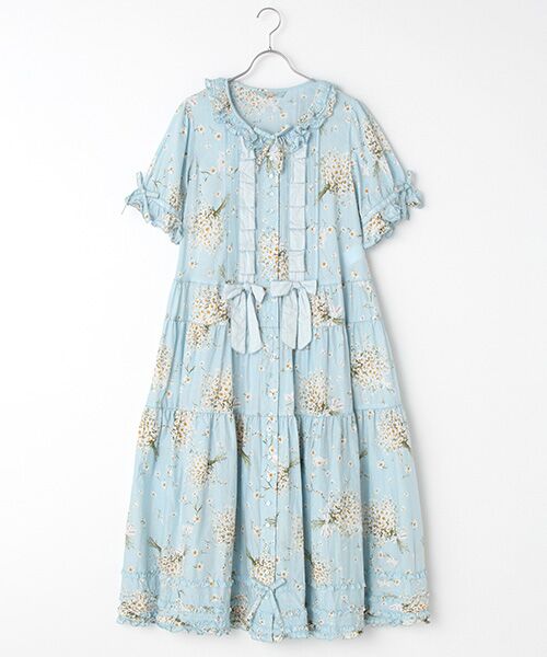 スマイリーマーガレットプリントワンピース ロング マキシ丈ワンピース Pink House ピンクハウス ファッション通販 タカシマヤファッションスクエア