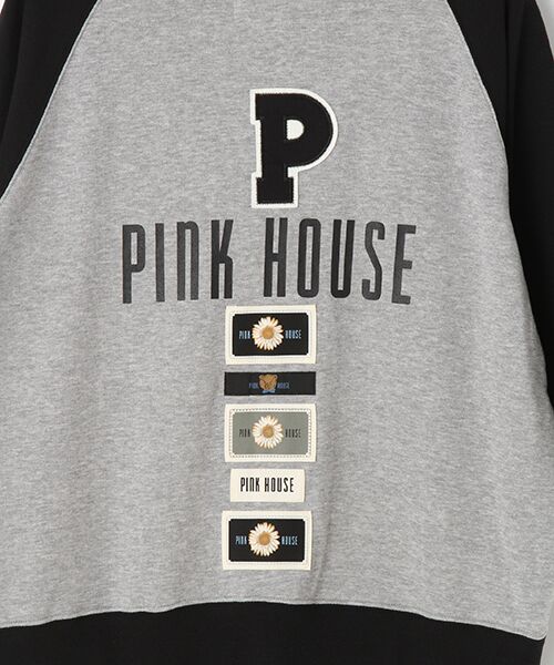 PINK HOUSE / ピンクハウス パーカー | Ｐロゴワッペン付きパーカー | 詳細2