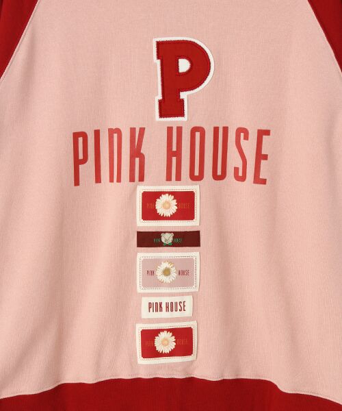 PINK HOUSE / ピンクハウス パーカー | Ｐロゴワッペン付きパーカー | 詳細8