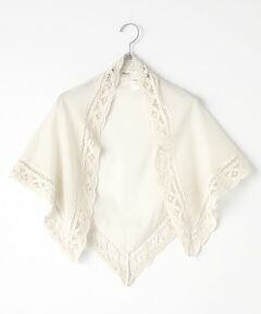 PINK HOUSE / ピンクハウス マフラー・ショール・スヌード・ストール | バテンレース使いストール