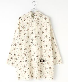 little sunny bite×PINK HOUSE  lsb floral print hood blouse