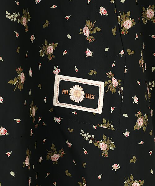 PINK HOUSE / ピンクハウス チュニック | little sunny bite×PINK HOUSE  lsb floral print hood blouse | 詳細5