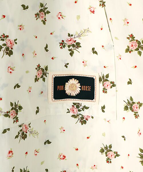 PINK HOUSE / ピンクハウス チュニック | little sunny bite×PINK HOUSE  lsb floral print hood blouse | 詳細7