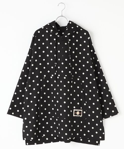 【OUTLET】little sunny bite×PINK HOUSE coin dot hood blouse