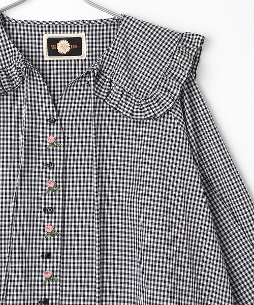 PINK HOUSE / ピンクハウス シャツ・ブラウス | little sunny bite×PINK HOUSE gingham shirt blouse | 詳細2