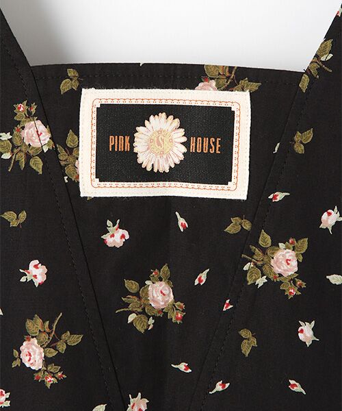 PINK HOUSE / ピンクハウス サロペット・オールインワン | little sunny bite×PINK HOUSE  lsb floral print all-in-one | 詳細1