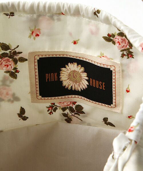 PINK HOUSE / ピンクハウス トートバッグ | little sunny bite×PINK HOUSE lsb floral ribbon basket bag | 詳細8