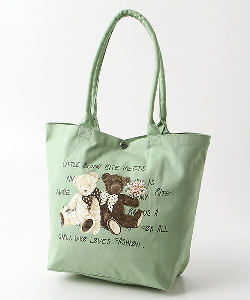 セール】 little sunny bite×PINK HOUSE bear print bag （トートバッグ）｜PINK HOUSE  ピンクハウス ファッション通販 タカシマヤファッションスクエア