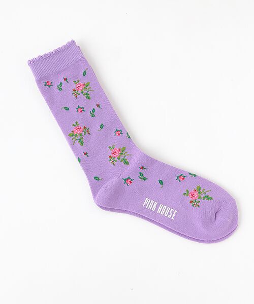 PINK HOUSE / ピンクハウス ソックス | little sunny bite×PINK HOUSE  lsb floral socks | 詳細2