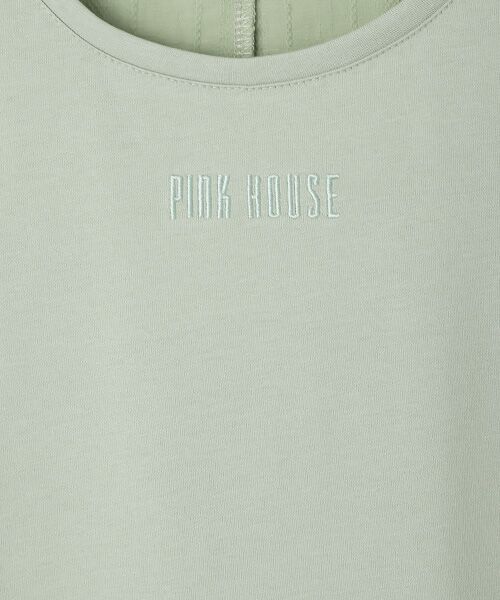 PINK HOUSE / ピンクハウス カットソー | カラミレース調ボーダー使いカットソー | 詳細6