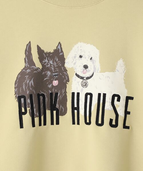 PINK HOUSE / ピンクハウス スウェット | little sunny bite×PINK HOUSE  dog print | 詳細4
