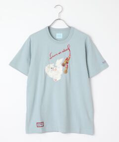 マテリアルキャット刺繍Ｔシャツ