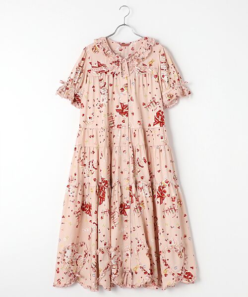 アニバーサリーケーキプリントワンピース ロング マキシ丈ワンピース Pink House ピンクハウス ファッション通販 タカシマヤファッション スクエア