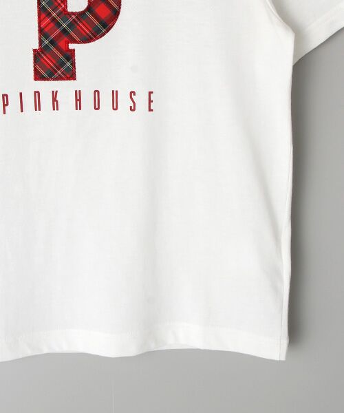 PINK HOUSE / ピンクハウス カットソー | Pロゴアップリケ付きカットソー | 詳細4