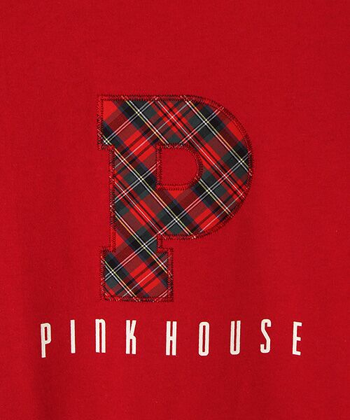 PINK HOUSE / ピンクハウス カットソー | Pロゴアップリケ付きカットソー | 詳細7