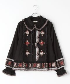 PINK HOUSE / ピンクハウス シャツ・ブラウス | ローズチュールレース使いブラウス