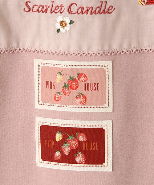 PINK HOUSE / ピンクハウス カットソー | スカーレットキャンドル刺繍入りカットソー | 詳細10