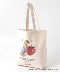 Berry Rose刺繍アップリケ付きフリルポシェット （ショルダーバッグ