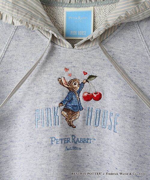 PETER RABBIT HOOD DRESS （スウェット）｜PINK HOUSE / ピンクハウス