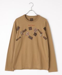 PINK HOUSE / ピンクハウス カットソー | ネームワッペン使いロゴアップリケカットソー