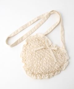 PINK HOUSE / ピンクハウス ショルダーバッグ | ハートフリルショルダーバッグ