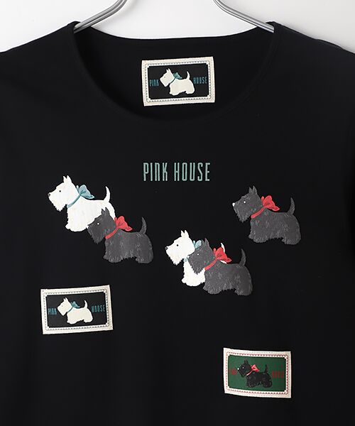PINK HOUSE / ピンクハウス カットソー | スコッチテリアプリントカットソー | 詳細4