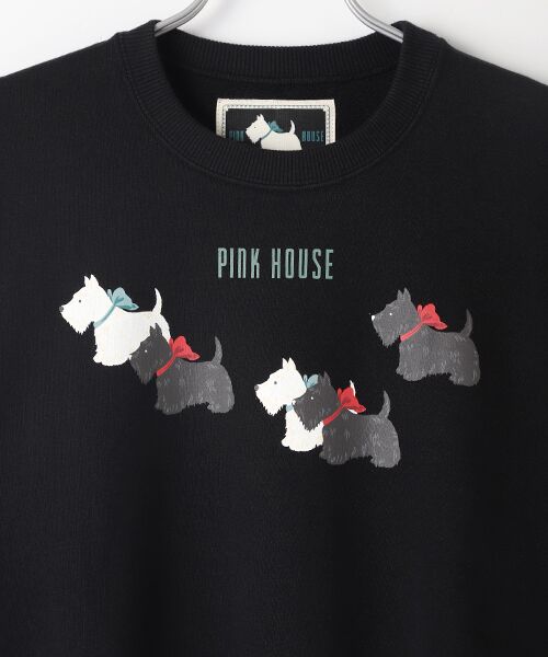 PINK HOUSE / ピンクハウス スウェット | スコッチテリアプリントレーナー | 詳細5