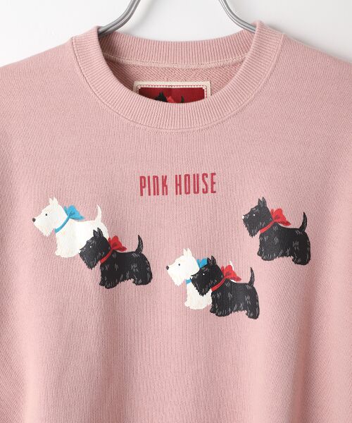 PINK HOUSE / ピンクハウス スウェット | スコッチテリアプリントレーナー | 詳細9