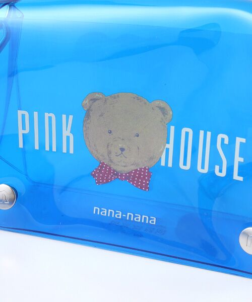 PINK HOUSE×nana-nana】顔クマB6PVCショルダーバッグ （ショルダー
