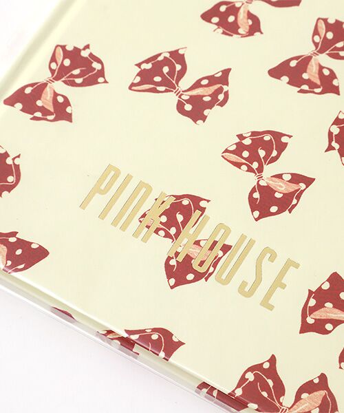 PINK HOUSE / ピンクハウス ステーショナリー | ●50thAnniversaryアーカイブモチーフ柄ハードカバーノート | 詳細2
