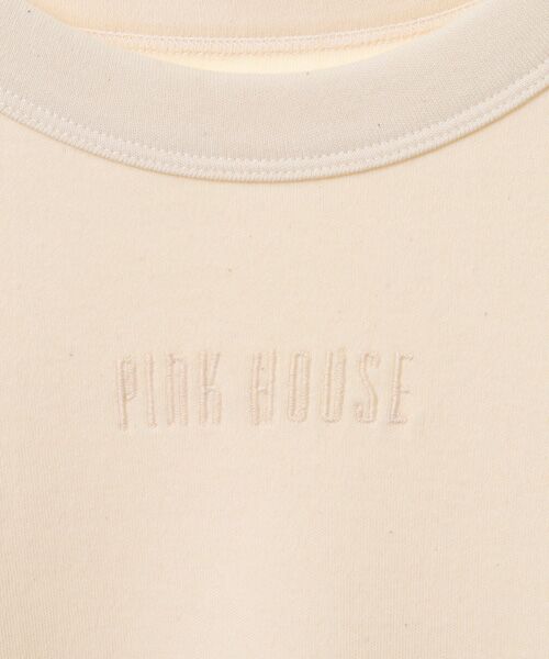 PINK HOUSE / ピンクハウス カットソー | 【OUTLET】【PINK HOUSE×Synce.Earth】オーガニックコットンロングスリーブＴシャツ | 詳細3
