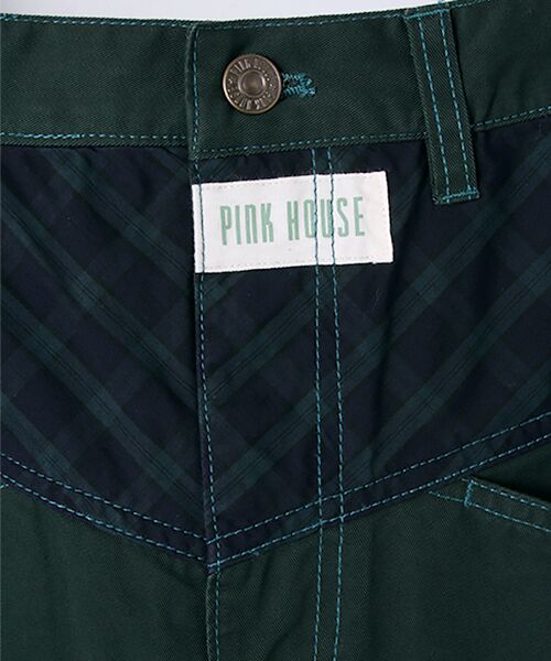 PINK HOUSE / ピンクハウス ロング・マキシ丈スカート | スコッチテリア刺繍チノクロススカート | 詳細9